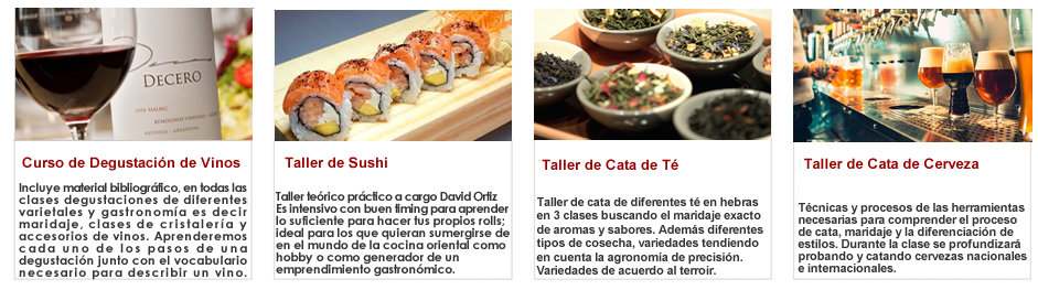 cursos gourmet